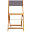 Dietrich 2 - Person Wood Patio Dining Set with-1383045855