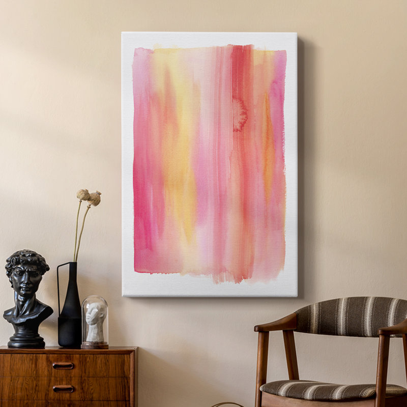 Summer Sherbet Wash I - Gallery Cavas, H 18 po x l 12 po
