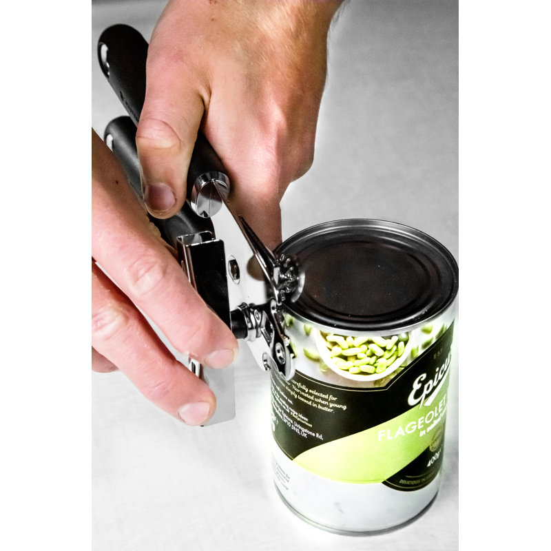 MasterClass Soft Grip Stainless Steel Manual Can Opener