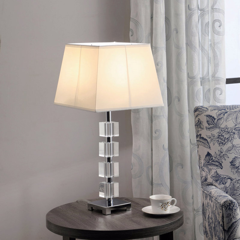 Crystal Cube Ice Table Lamp