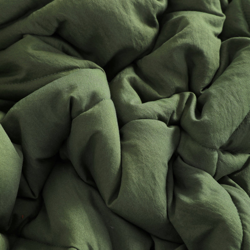 Ensemble de literie en microfibre toutes saisons 5 pièces, Vert