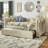 Veron Upholstered Linen Daybed-372195181