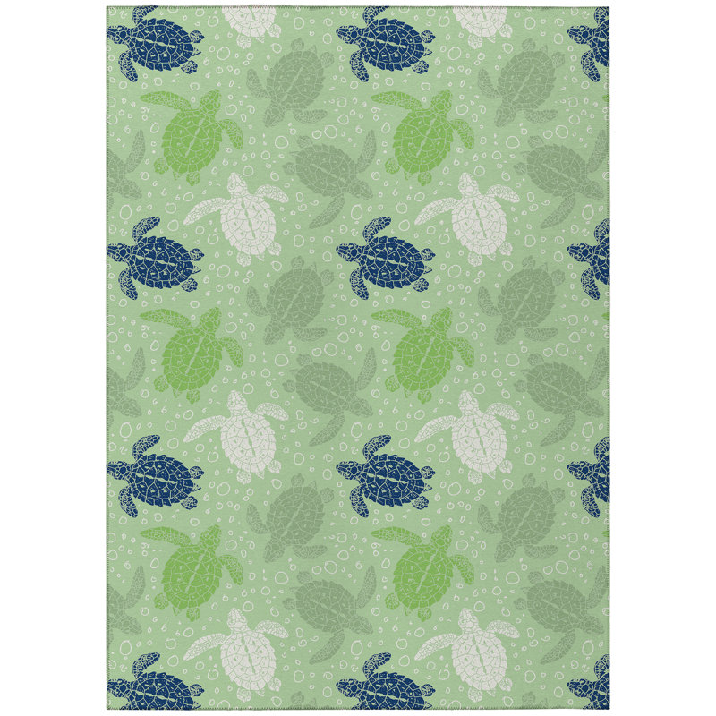 Washable Indoor / Outdoor Rug, Rectangle 3' x 5'