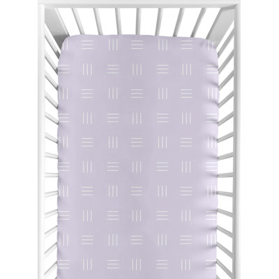 Boho Hatch Hatch Cocoa Fitted Crib Sheet