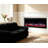 42" Electric Fireplace, Ultra-slim Recessed And Wall Mounted Fireplace Heater, 750w/1500w Supplemental Heat, 12 Ember Colors & 7 Flame Colors, Remote & Touch Control, Timer, Etl Certified-547220139