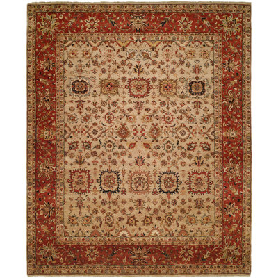 Massengill Wool Oriental Area Rug