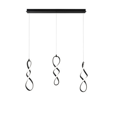Interlace Linear Multi-Light 4-CCT Pendant