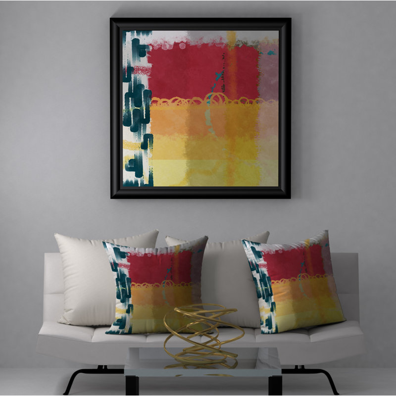  Housse et insert de coussin carré Drool Superlative, 24" X 24"