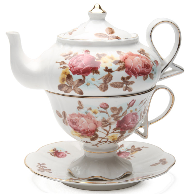 Grace's Tea Ware 12oz. Floral Teapot