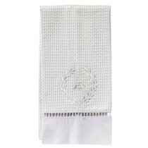 Bumble White Gray Premium Cotton Kitchen Hand Towels Size 16 x 28 Pack Of  6