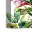 « tropical floral plantes », reproduction de peinture à l’aquarelle sur toile-24442464