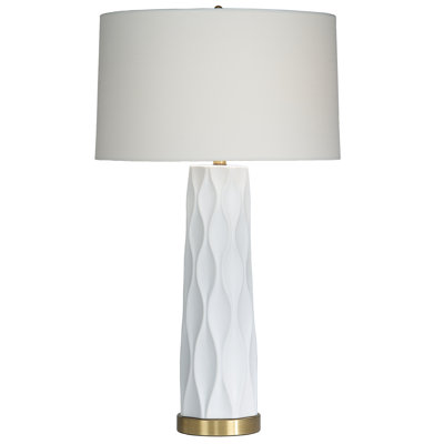 Lampe de table blanche 34 po Dartmoor