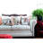 Cotton Blend Reversible Pillow Cover