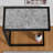 Nayelli Accent Table, C-shaped, End, Side, Snack, Living Room, Bedroom, Metal, Laminate-526753862