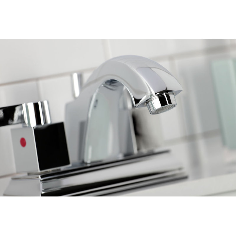 Meridian Centerset Bathroom Faucet with Drain Assembly, Polished Chrome