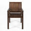 Fauteuil d'extérieur en bois d'acacia