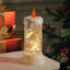 Unscented Flameless Candle with Plastic Holder