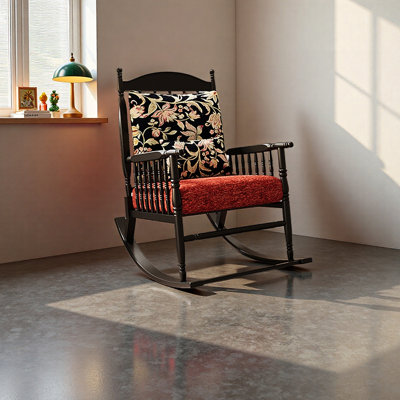 Chaise berçante ergonomique de style simple