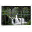 Waterfall Window View by Waterfall Window View - Wrapped Canvas Print-1925764003