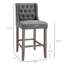 Ensemble de 2 tabourets de bar 26,25 "à hauteur de comptoir
