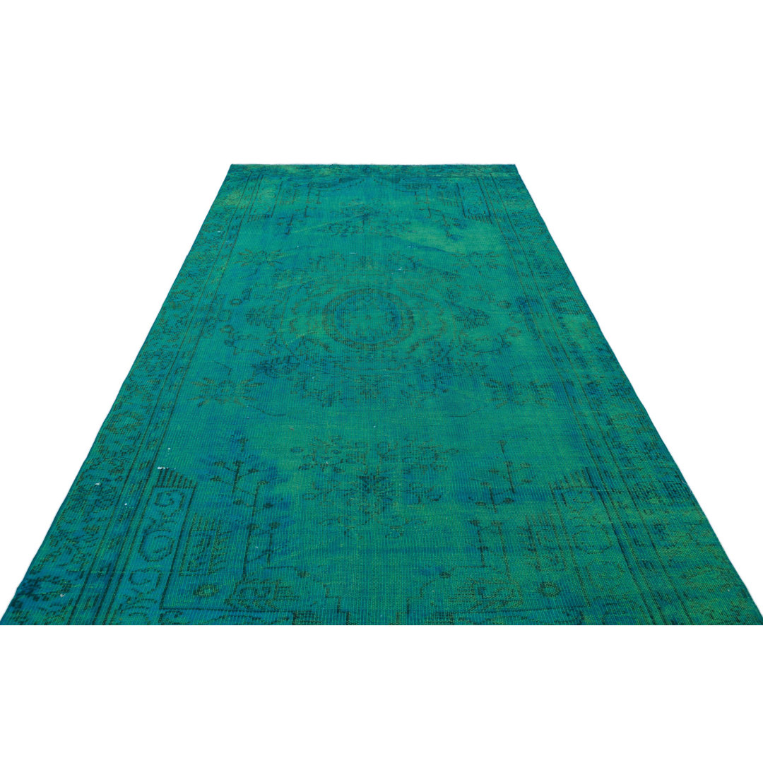 Round Cleve Hand Knotted Area Rug