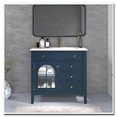 Armoire de salle de bain 35,6 po