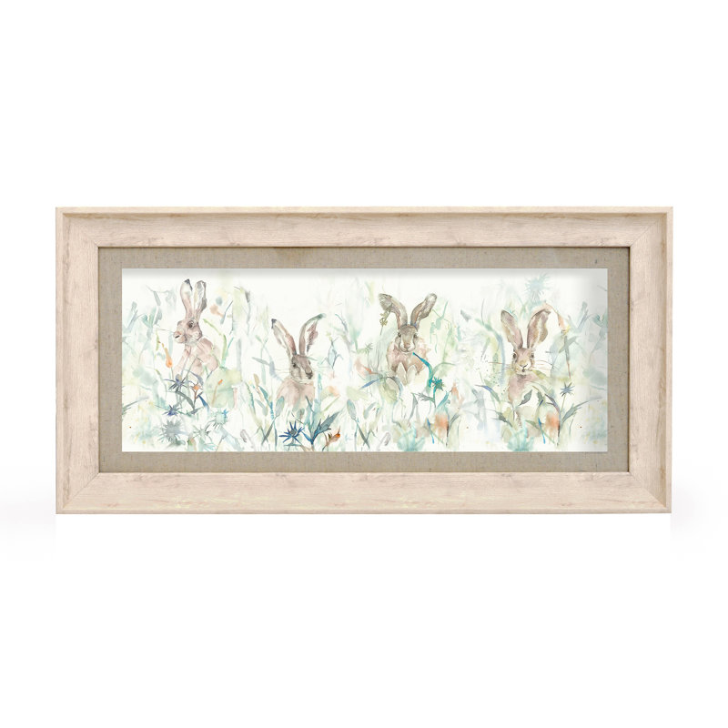 Bunnies - Single Picture Frame Print