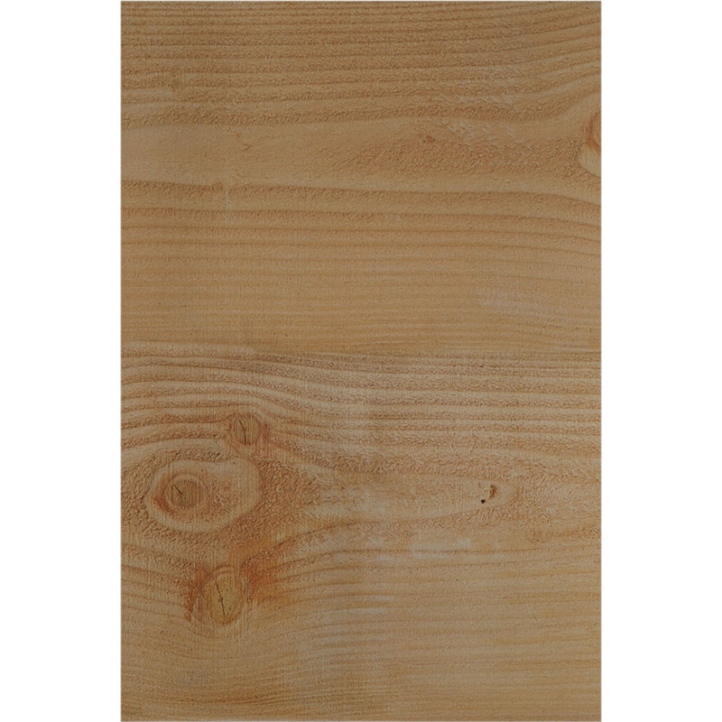 Corbeille Pescadero avec plaque arrière, H 12 po x l 8 po x P 8 po, Sapin de Douglas, Sciage brut