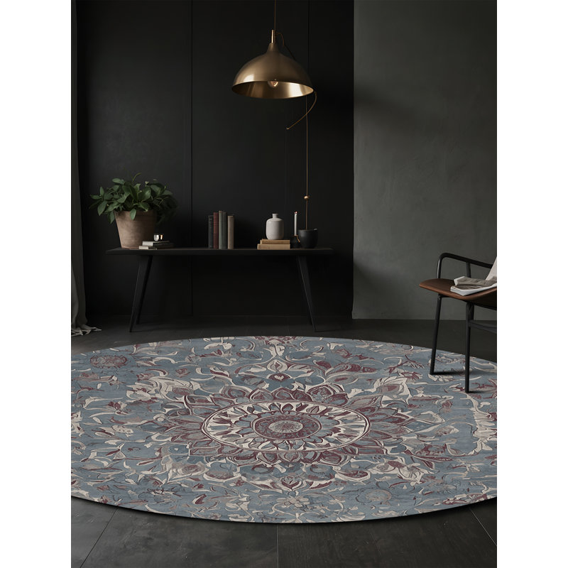 Tapis lavable à la machine, Rond 6 pi