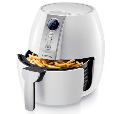 Air Fryer, 4.2 Quart Electric Hot Airfryer Oven Oilless Cooker for Quick Easy Meals, Nonstick Frying Pot, UL Certified,1500w -  KIBNOF, KQZG034