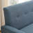 57-inch Comfortable Double Sofa with Built-in Storage, Ideal for Living Rooms, Apartments, and Home Offices, Gray-537583534