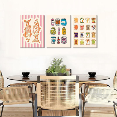 3 Piece Wrapped Canvas Print