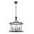 Leitersburg 4 - Light Iron Dimmable Chandelier
