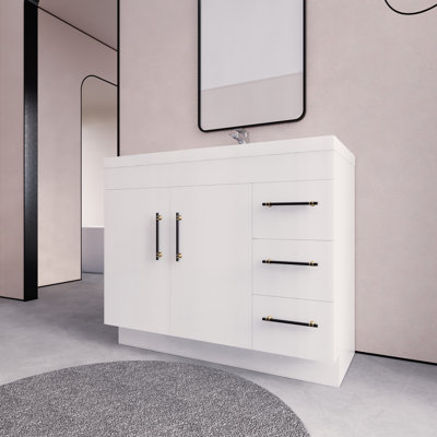 Ensemble de meuble-lavabo simple 42 po Eliza
