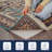 Amett Super Grip Indoor Cushioned Non Slip Rug Pad for Hard Surfaces-417728265
