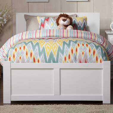 Fender Solid Wood Bed with Trundle by Harriet Bee Harriet Bee Size: Queen, Bed Frame Color: White