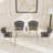 5 - Piece Glass Top Dining Set-384074376-384074377