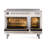 ILVE Nostalgie II Noblesse 48 in Induction Range, 6 Induction Elements (Glass Door)-103962144