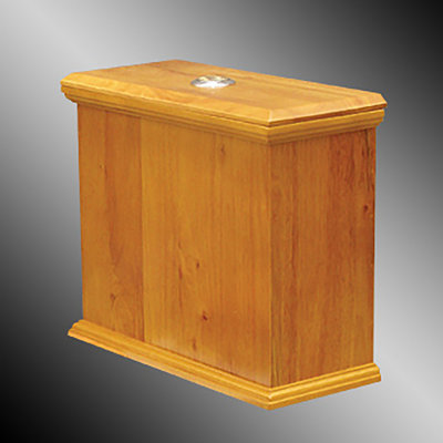 Toilet Part Hardwood Lowboy Flat Tank Only