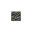 Pinwheel Bronze Square Knob-71050117
