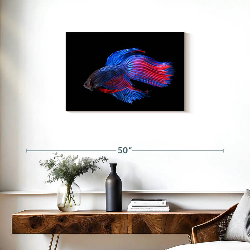 Glowing Betta Fish