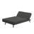 Strathmere Transitional Chenille Tufted Futon