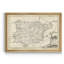 Carte de l’Espagne-impression d’art graphique sur toile encadrée-1137867698-1137867697