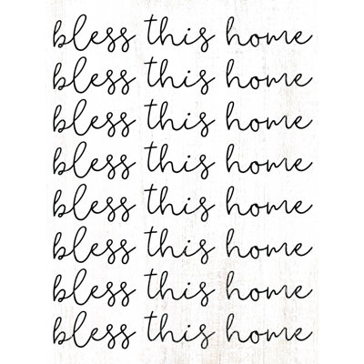 " Bless This Home "