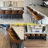 Swivel Bar Stools 27'' Counter Stools Faux Leather Counter Height Bra Stools Chairs for Kitchen Island-47901294