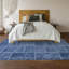 Tapis bleu marine Cerrito lavable à la machine de qualité supérieure-105939813