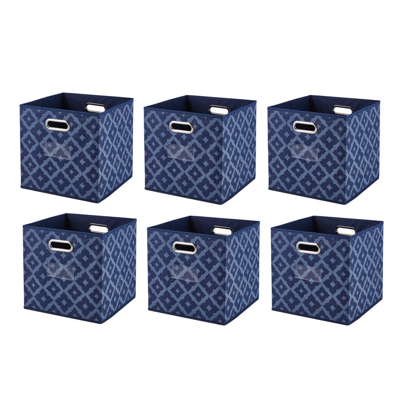 Bac en carton, Bleu marine