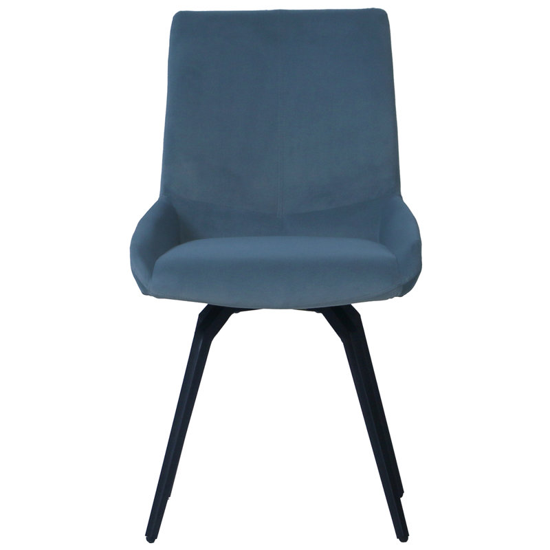 Swivel Dining Chair, Blue