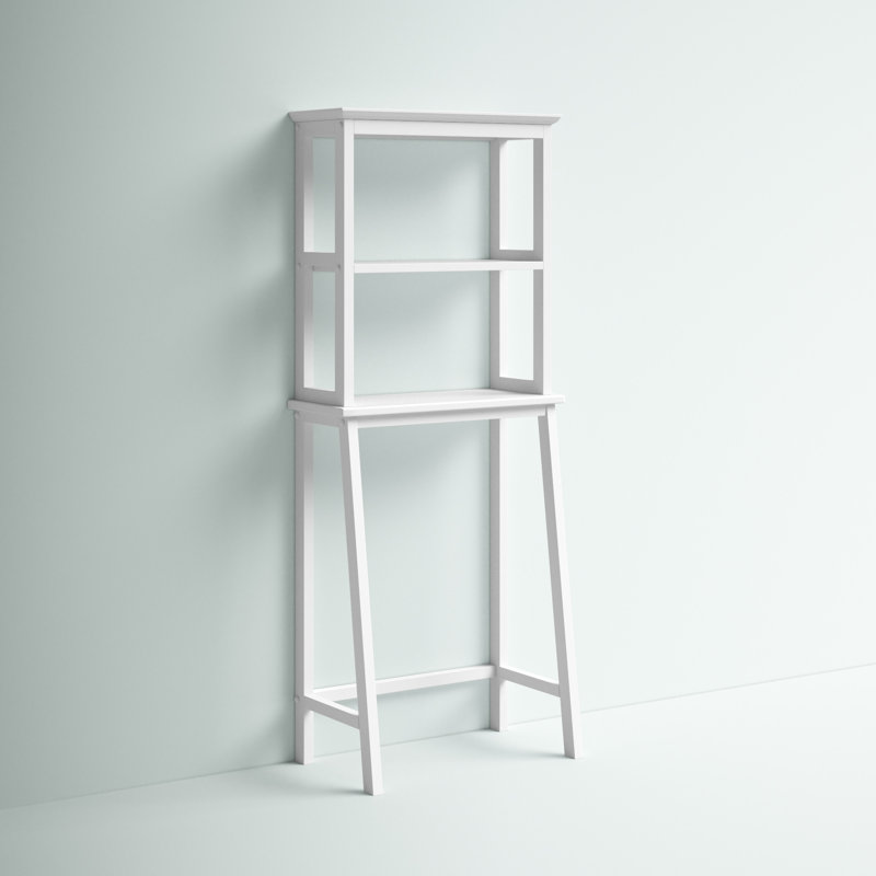 Dimarco Solid Wood Freestanding Over The Toilet Storage