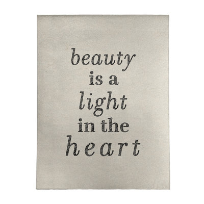 Quotes Chenille Indoor Rug